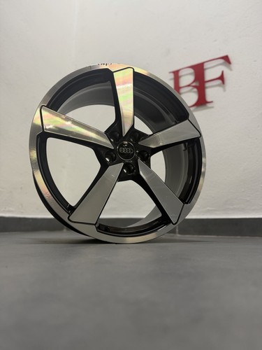 1x Original AUDI TT 8S 8S0601025AM 9Jx20 Zoll 20” Cutter Felge Bicolor