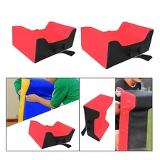 Wedged Football Tackle Pads Wedged Pads with Handles Lightweight Comfortable