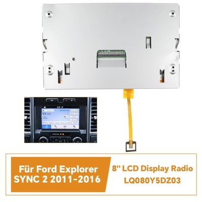8'' LCD Display LQ080Y5DZ03 für Ford Explorer SYNC 2 Autoradio-Monitor 2011-2016