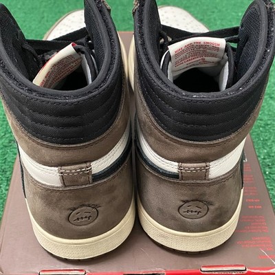 Size 9.5 - Jordan 1 Retro High OG SP Travis Scott Mocha CD4487-100