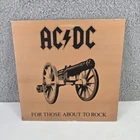 AC/DC For Those About To Rock (We Salute You) LP 1981 Atlantic ‎SD 11111