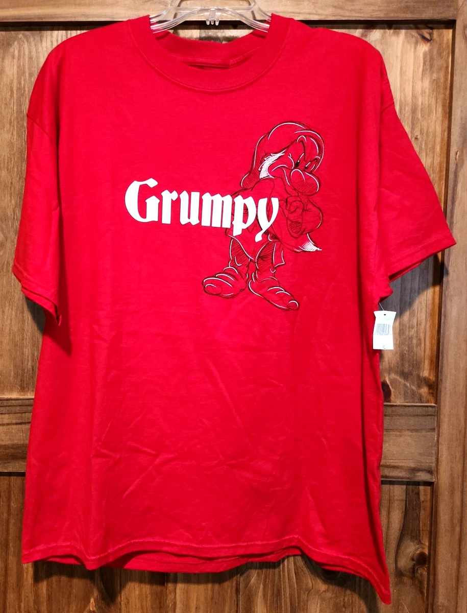 Grumpy Dwarf T Shirt In Disney T-Shirts (1968-Now) for sale | eBay