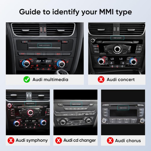 10.25 Inch Wireless CarPlay Android Auto Touch Screen for Audi A4 /S4/ A5/ S5... - Picture 2 of 9