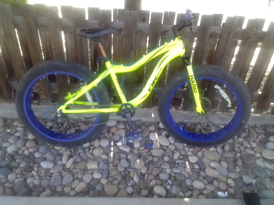DK Mtb Fat Bike Amarillo Y Negro En Excelente Estado Foto 3 de 4
