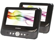 Sylvania Dual 7" Portable DVD Players