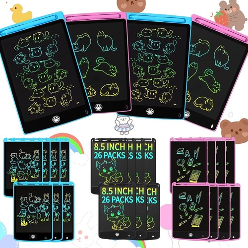 26-Pack All-in-One Kids’ Erasable Writing Tablet: Perfect for Learning & Fun - Picture 3 of 11