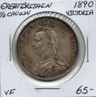 1890 Victoria Half Crown — photo from another recent sale