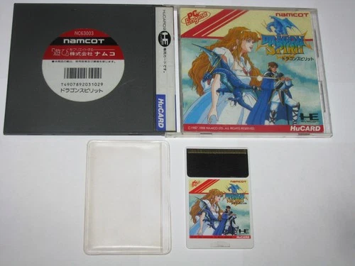 Dragon Spirit PC Engine HuCard Japan import US Seller