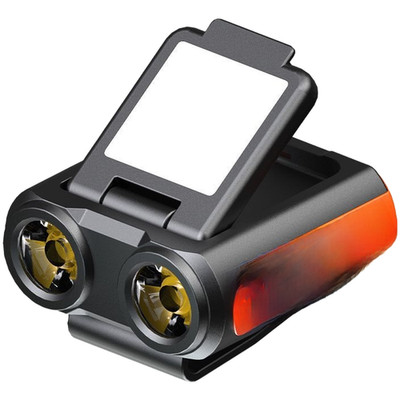 Rechargeable Outdoor Headlamp with Gesture Sensing and Dual Lighting Functions