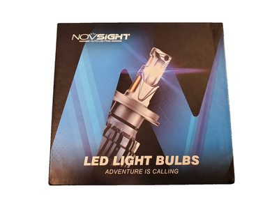 NOVSIGHT H11 LED Headlight Bulbs, 30,000 Lumens, 6500K White, Adjustable Angle
