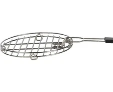 15" Hotshot Wood Burning Fire Pit Grill Silver Round Stainless Steel