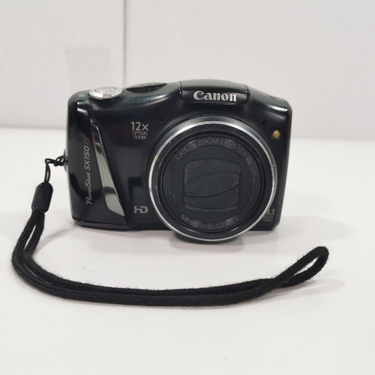 CANON POWERSHOT SX150 IS DIGITAL CAMERA 14.1MP 12x OPTICAL ZOOM 