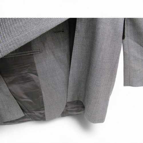 Gieves & Hawkes 100% Wool Grey Casual Jacket Men's Blazer Chest42 Long -Preloved - Picture 9 of 24