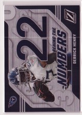 Football 2023 Panini Zenith #7 Derrick Henry Behind the Numbers