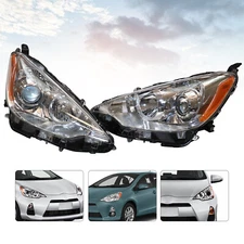 Headlights Headlamp Assembly For 2012 2013 2014 Toyota Prius Left/Right Side