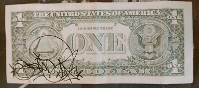 DIKSA - DESSIN Graffiti Sur Billet Double Face - SEEN/DONDI/DAZE/JONONE/FUTURA EUR 89,00 - FR