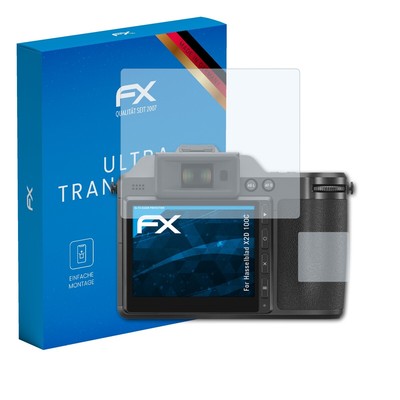 atFoliX 3x Displayschutzfolie für Hasselblad X2D 100C Schutzfolie klar Folie