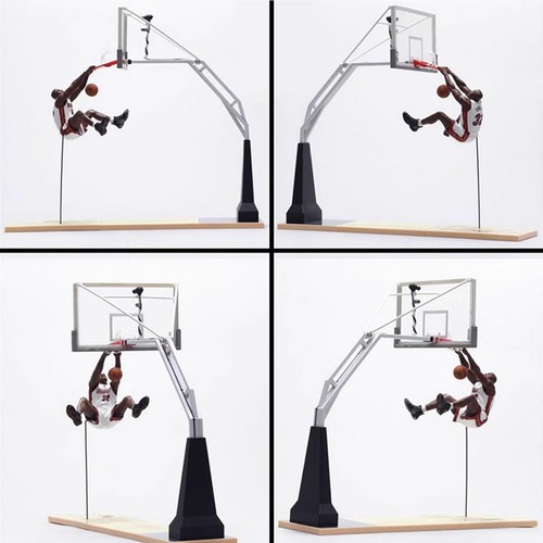 1/12 Simulation Basketball Stand Hoop Scene Model Toy Fit 6'' Action Figure Gijx - Picture 10 of 10
