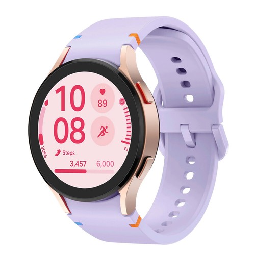 Bracelet silicone pour Samsung Galaxy Watch 7/6/5/4/FE 40/44mm 5 Pro 45mm bracelet sport - Photo 18/27