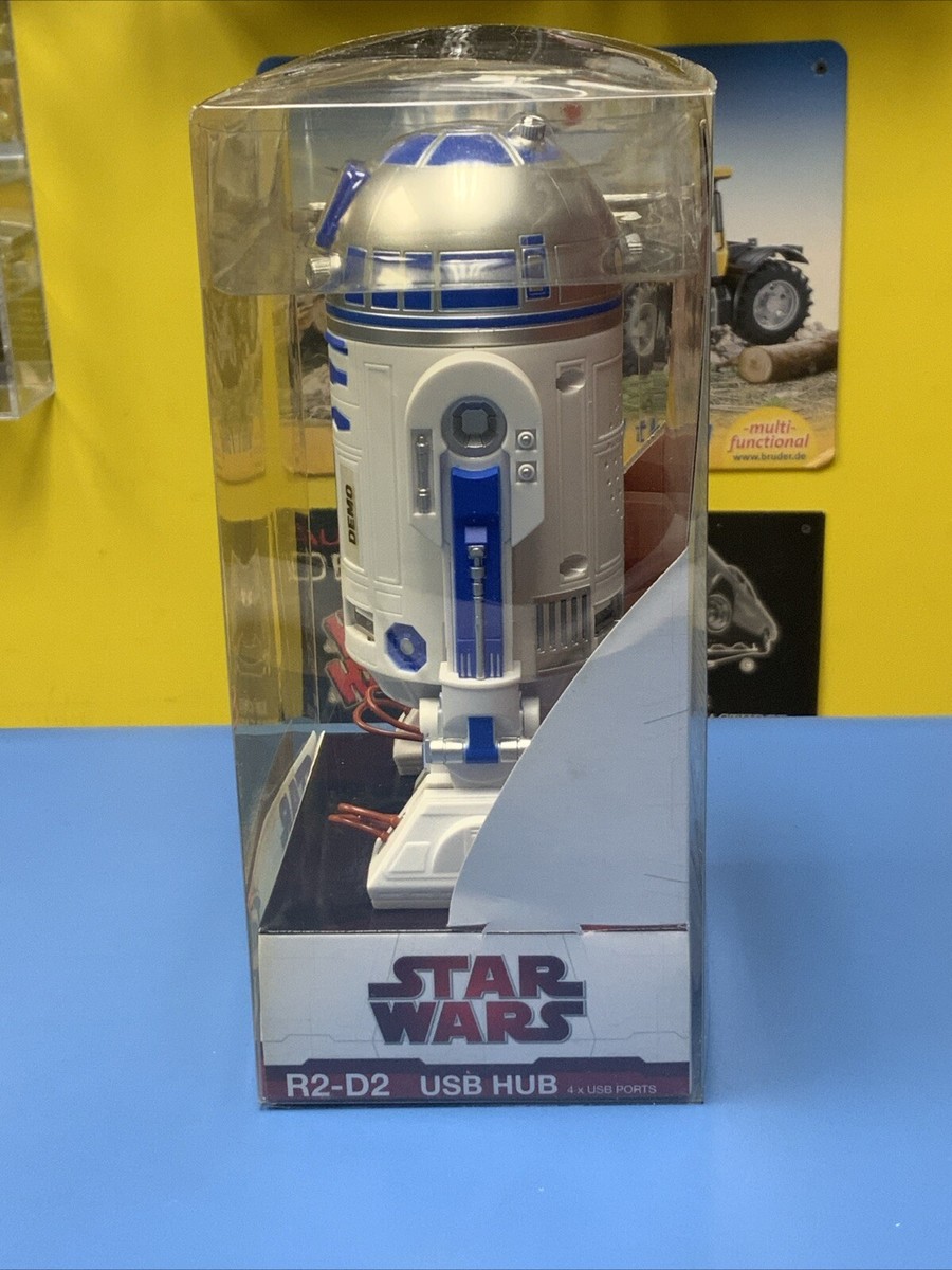 Star Wars R2-D2 USB Hub 4 Port USB With Sounds 2009 Edition