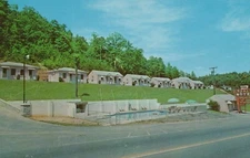 Chattanooga, Tennessee - Dude Motel - unposted RPPC