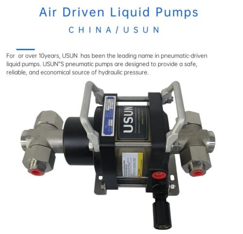 Free shipping USUN AFD150 MAX20000psi Air Driven Liquid/Oil Testing Pump#NEW - Picture 7 of 11