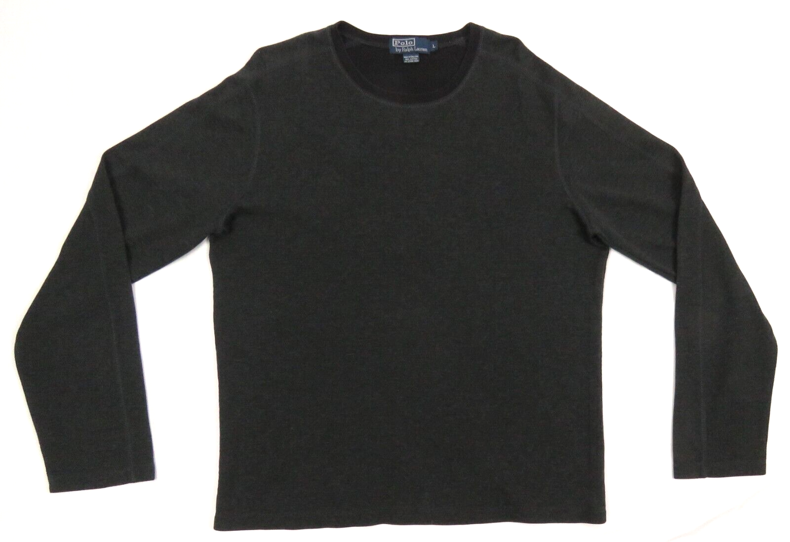 Vintage Ralph Lauren Polo Pony Maglione Pullover Girocollo Felpa L