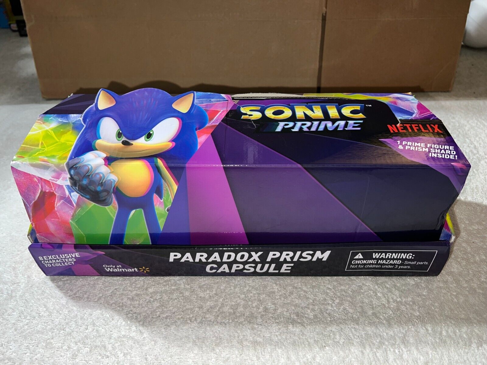 Sonic The Hedgehog Prime Paradox Prizm Capsule Mystery Pack [1 RANDOM  Figure & Prism Shard]