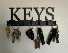 Lixgifts Key Holder Wall Mounted Key Hooks for Wall ‎1.22 x 3.98 x 10.04 inches