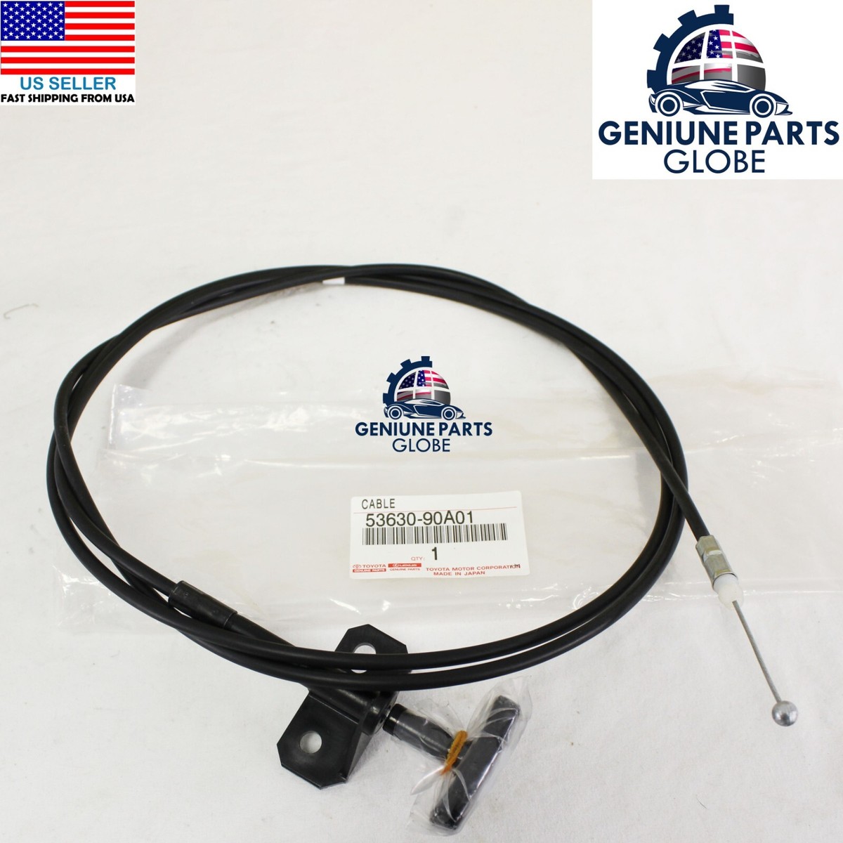 GENUINE TOYOTA 81-90 LAND CRUISER FJ60 FJ62 HOOD LOCK CONTROL
