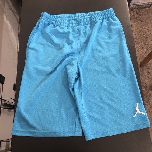 Nike Kids Air Jordan Baby Blue Basketball Shorts L eBay