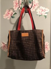 vtg kate spade diaper classic logo print Fabric And Leather