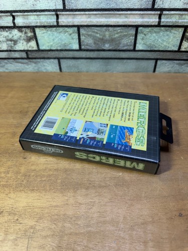 MERCS (Sega Genesis, 1991), w/ Box and Poster, Free Insured Shipping - Picture 3 of 7