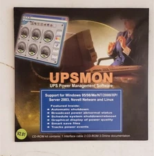 New UPSMON UPS Power Management Software CD-ROM Version 2.81 CD ONLY