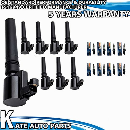 DG529 Ignition Coils + AUTOLITE AP3924 Spark Plugs For Ford Thunderbird 3.9L V8 eBay