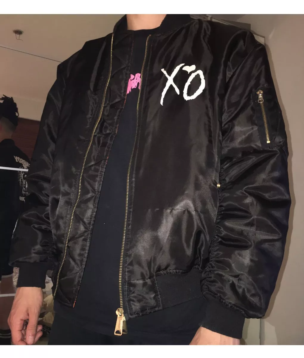 the weeknd XO Baseball Jacket