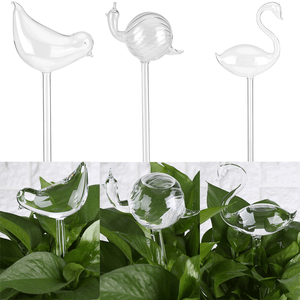 Garden Patio 10x Glass Plant Flowers Water Feeder Self Watering