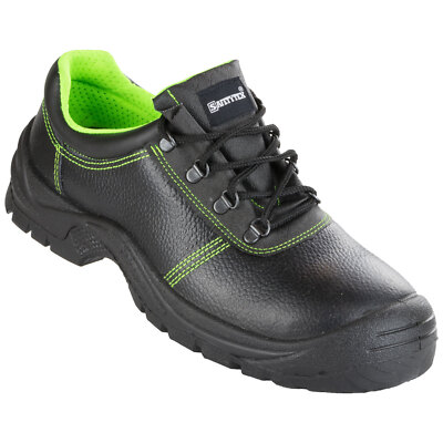 Sicherheitsschuhe S3 Arbeitsschuhe schwarz Schnürstiefel Halbschuhe Stahlkappe