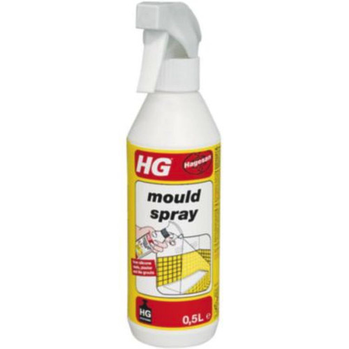 HG Mould Spray Mould Killer 500ml Cleans Tiles Seals Plaster Grout
