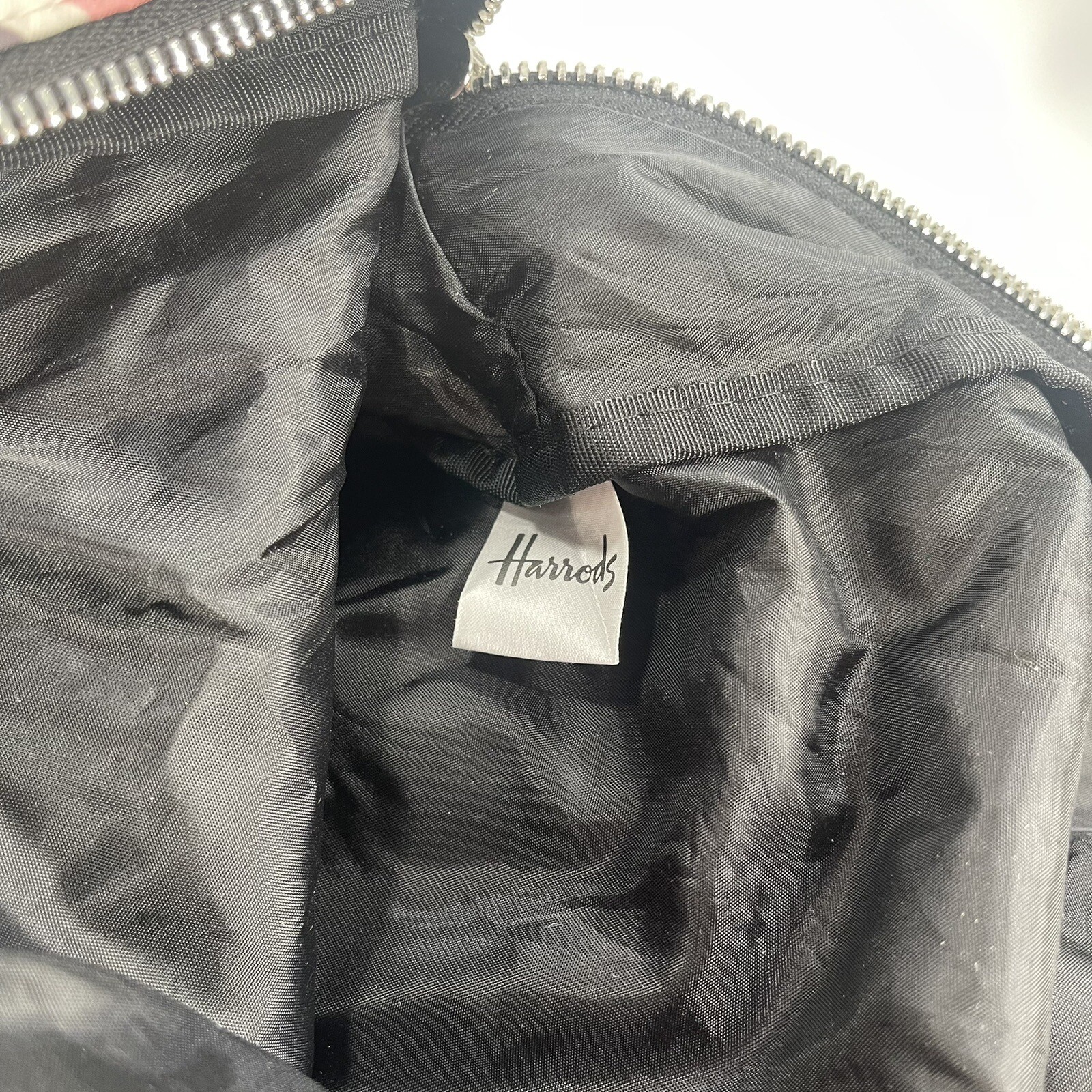 Harrods Packable Foldable Multicolor Striped Chev… - image 9