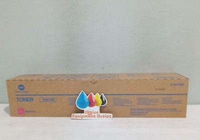 Genuine Konica Minolta TN615M Toner Cartridge A1DY330 OEM TN-615M NEW Magenta