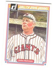 1983 Donruss Hall of Fame Heroes John McGraw #35