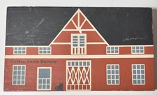 The Cat's Meow 1986 Fall Series Golden Lamb Buttery