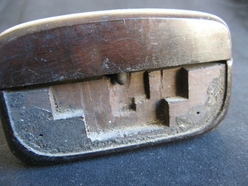 Interesting Antique Multi Compartment Box Officer Toilet Needed - Picture 10 of 12