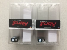 PC RAM Memory Blister Pack Plastic Case for Dual DDR DIMM Module Lot of 10