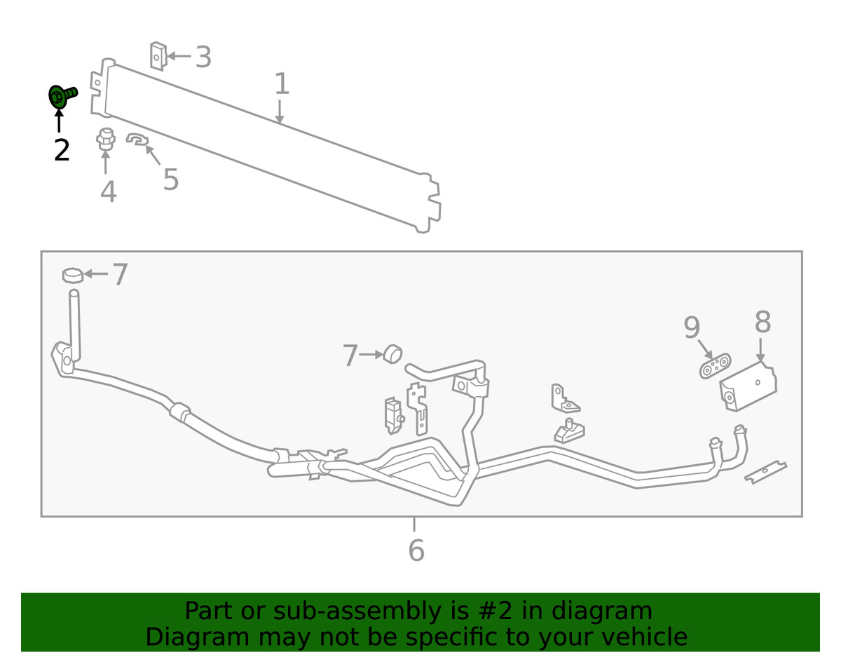 Genuine GM M6x1x22 Multi-Purpose Bolt 11609982 | eBay 