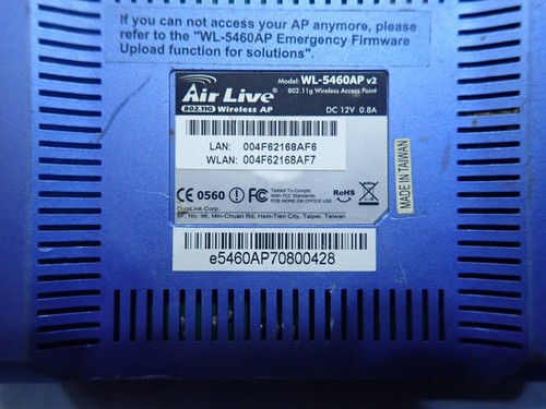3 Access point Airlive WL - 5460AP v2 + antenna+ power - 第 3/5 張圖片