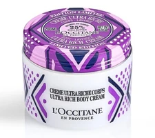 L'Occitane En Provence Lavender Ultra rich Cream 25% Shea Butter 6.9 oz. SEALED