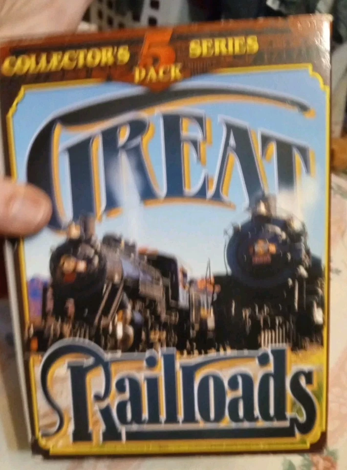 Great Railroads: Collector's 5 Pack Series (VHS, 1991, Color) LIKE NEW - Image 4 of 4