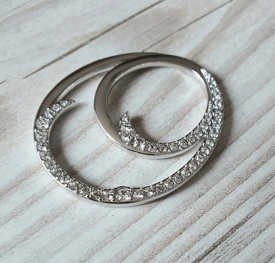 Pierre Lang Modeschmuck Statement Anhänger Weiße Steine Alte Modelle - Bild 4 von 4